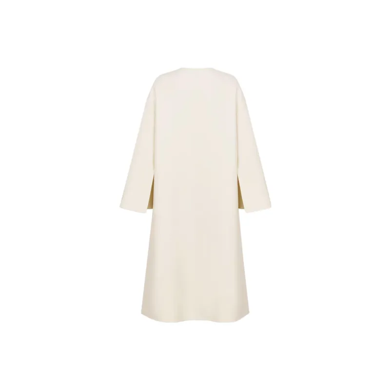 DIOR SS23 Velvet Coat Women's White-1