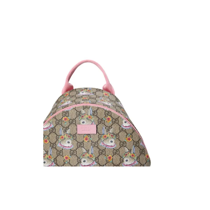 GUCCI Yuko Higuchi Yuko Higuchi Co-Branded Fabric Kids' Backpacks Kids' Ebony/Pink-7