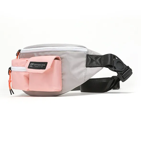 TANGCOOL Nylon Crossbody Bag, Sling Bag Unisex Black/Blue/Green/Pink-15