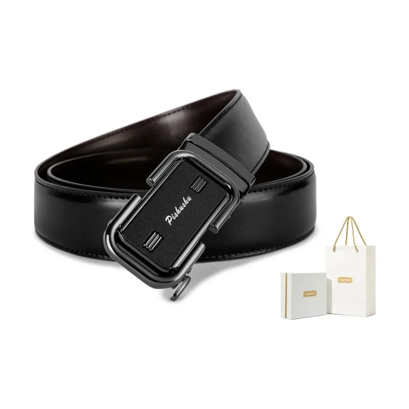 PISHUSHU Leather Belts Men-6