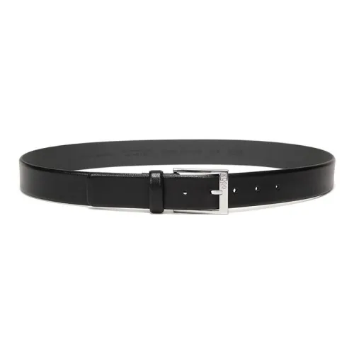 HUGO BOSS Leather Belts Men Black