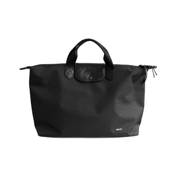 MYBRANDORIGINAL Ballistic Nylon Gym Bag, Travel Bag, Tote Bag, Shopping Bag, Handbag Unisex Black