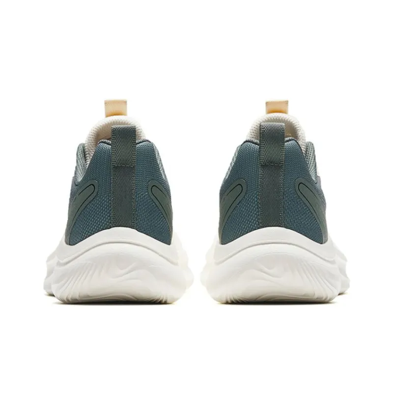 Anta Lingyun Anti Slip And Wear Resistant Lightweight Low Top Sprint Running Shoes Men's White Gray-3