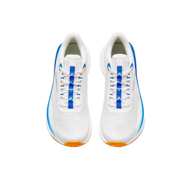 Anta Anti-Slip Wear-Resistant Low-Top Nitrogen Technology Running Shoes Men's White-2