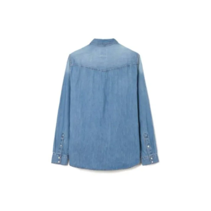 GAP Shirts Men Denim Blue-1