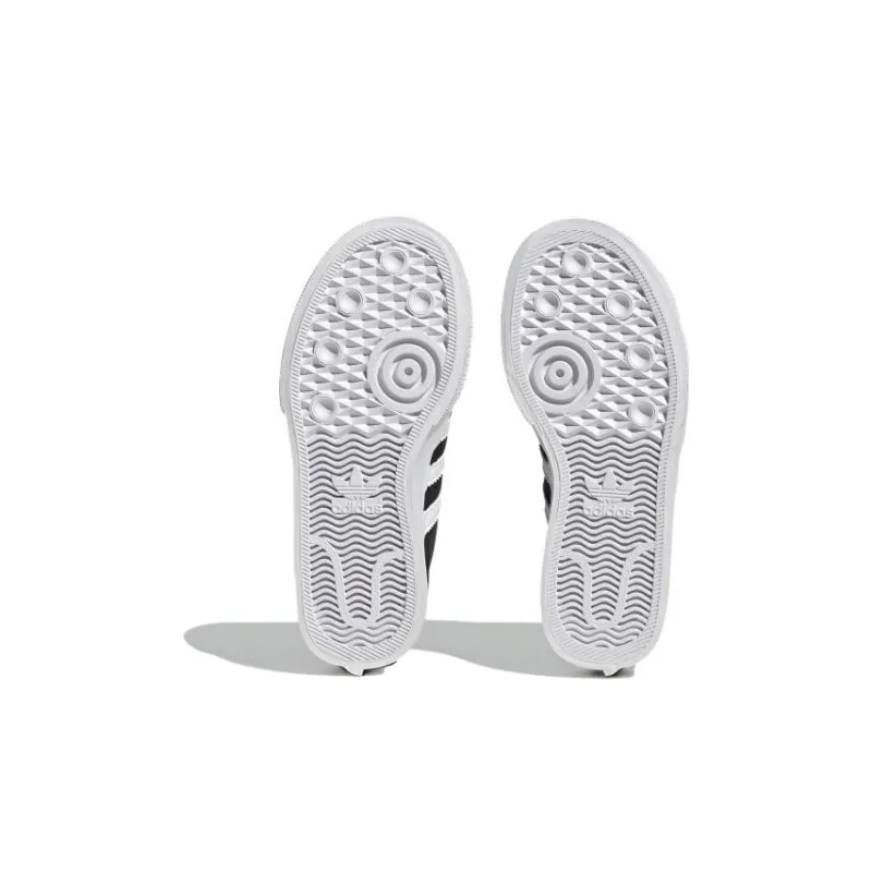 Nizza Adidas Originals Platform Mid J 'Black Black'-4