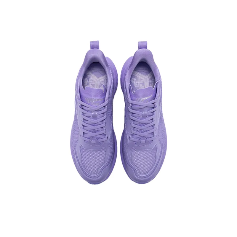 ONEMIX Shock Absorber Low Top Running Shoes Unisex Martha Purple-2