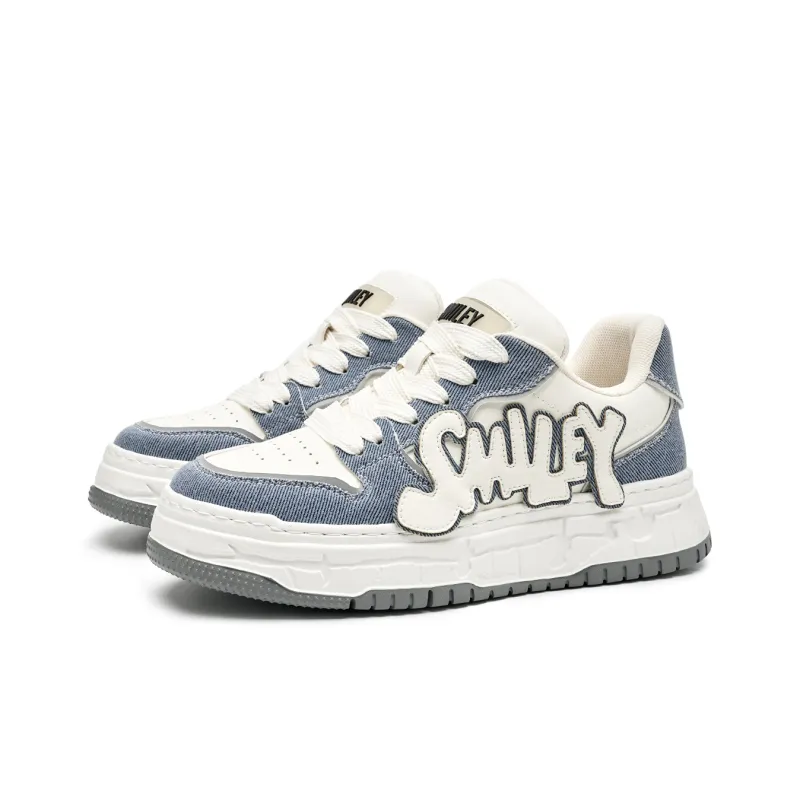 SMILEY Stylish Skateboarding Shoes Men's-7