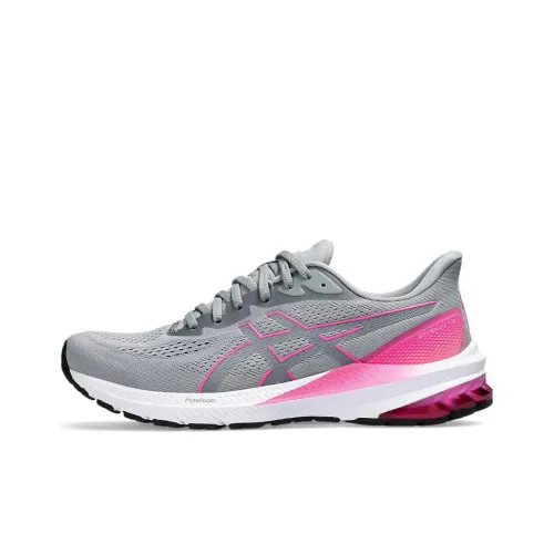 Asics Women's GT 1000 12 Wide 'Sheet Rock Hot Pink'