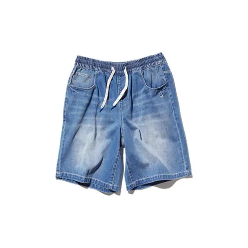 Nautica White Sail Denim Shorts Unisex