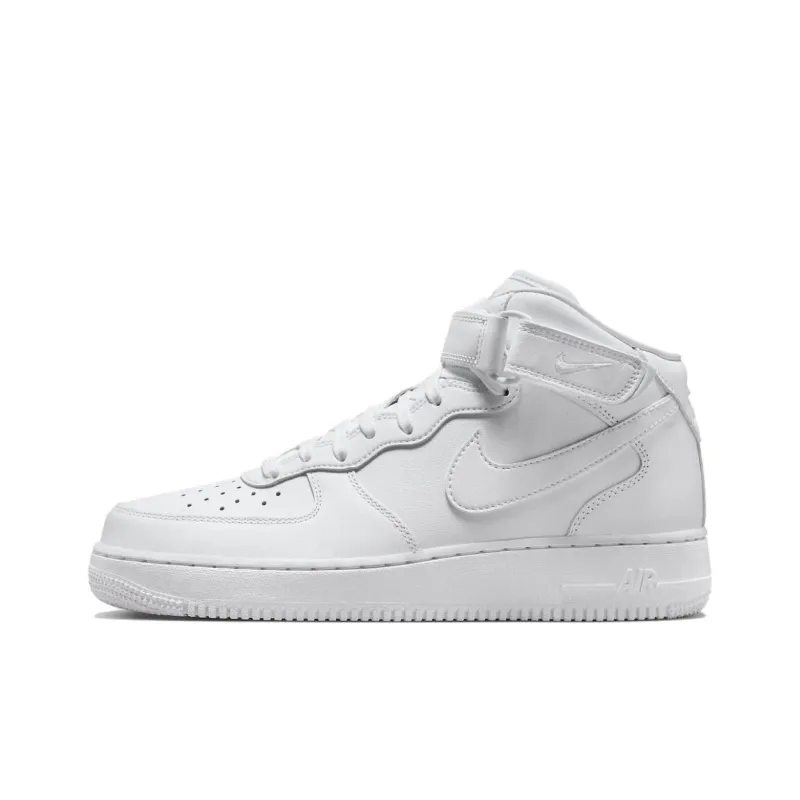 Nike Air Force 1 Mid Fresh Triple White-0
