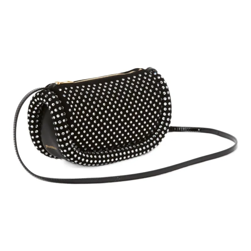 JW Anderson Bumper 12 Crystal embellished Crossbody Bag-1