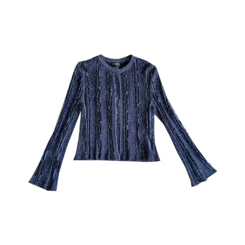 CHANEL Knitwear Women's Navy Blue