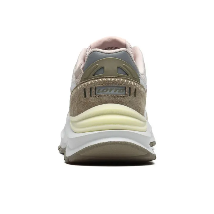 LOTTO Thundercloud Cushioning Anti Slip And Wear Resistant Low Top Casual Shoes Women's Dark Beige-3
