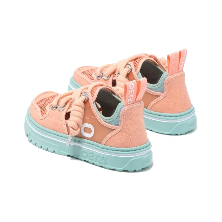 OETZI Stylish Skateboarding Shoes Women's Light Orange-2