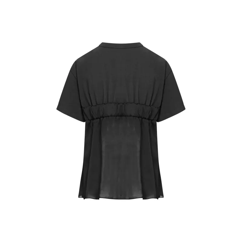 Sacai Flared Semi sheer T shirt-1