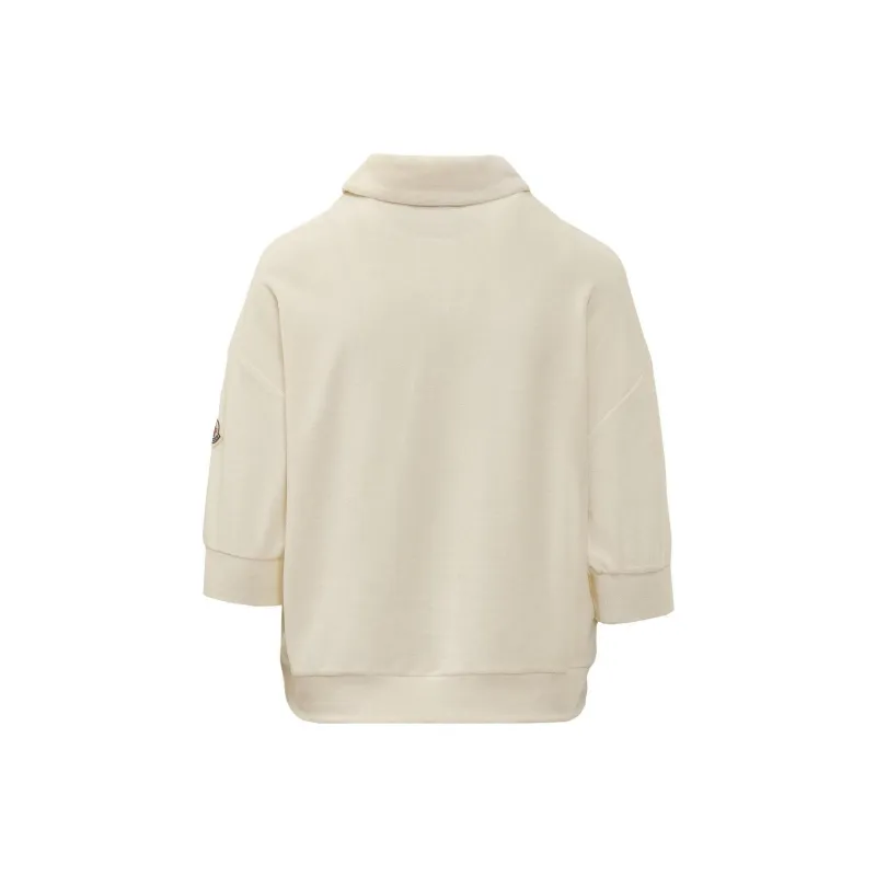 Moncler Polo Shirts Women's Beige-1
