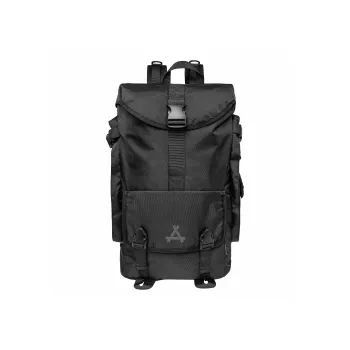 KONADCT Oxford/PU 17 Inch Backpack Large Size Unisex Black/Monogram
