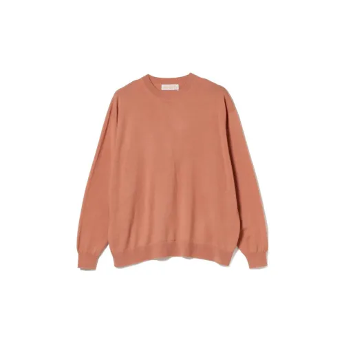 Beams Sweaters Men Orange