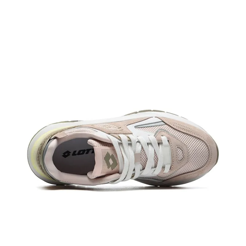LOTTO Thundercloud Cushioning Anti Slip And Wear Resistant Low Top Casual Shoes Women's Dark Beige-2
