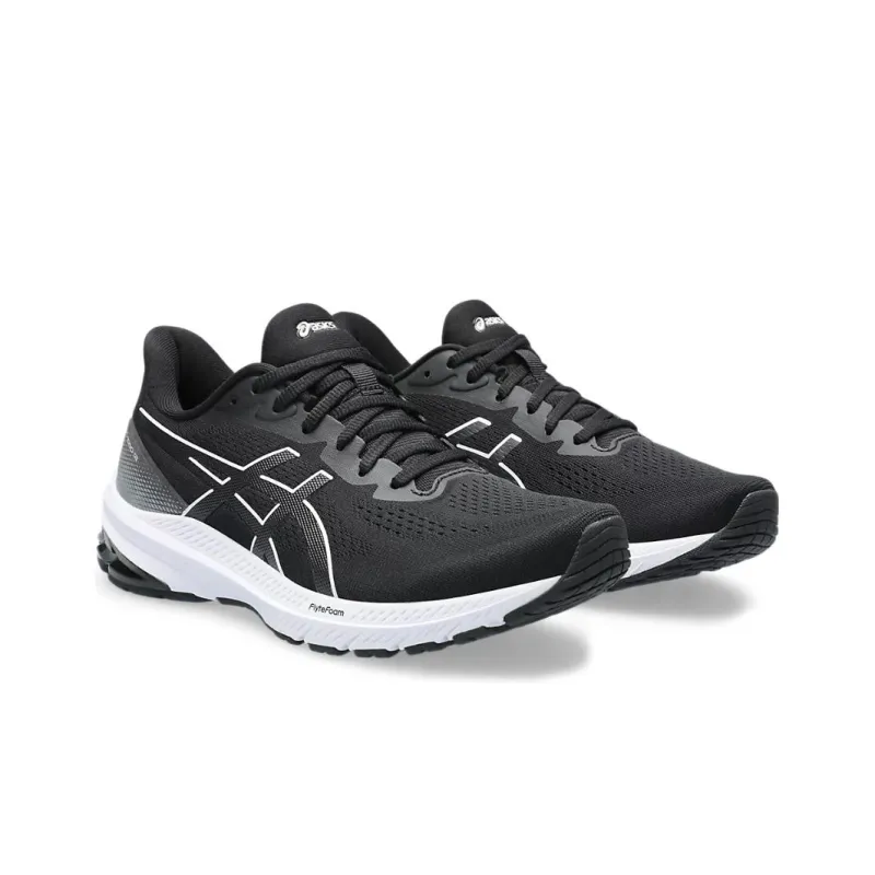 Asics GT 1000 12 Wide 'Black White' Women's-2