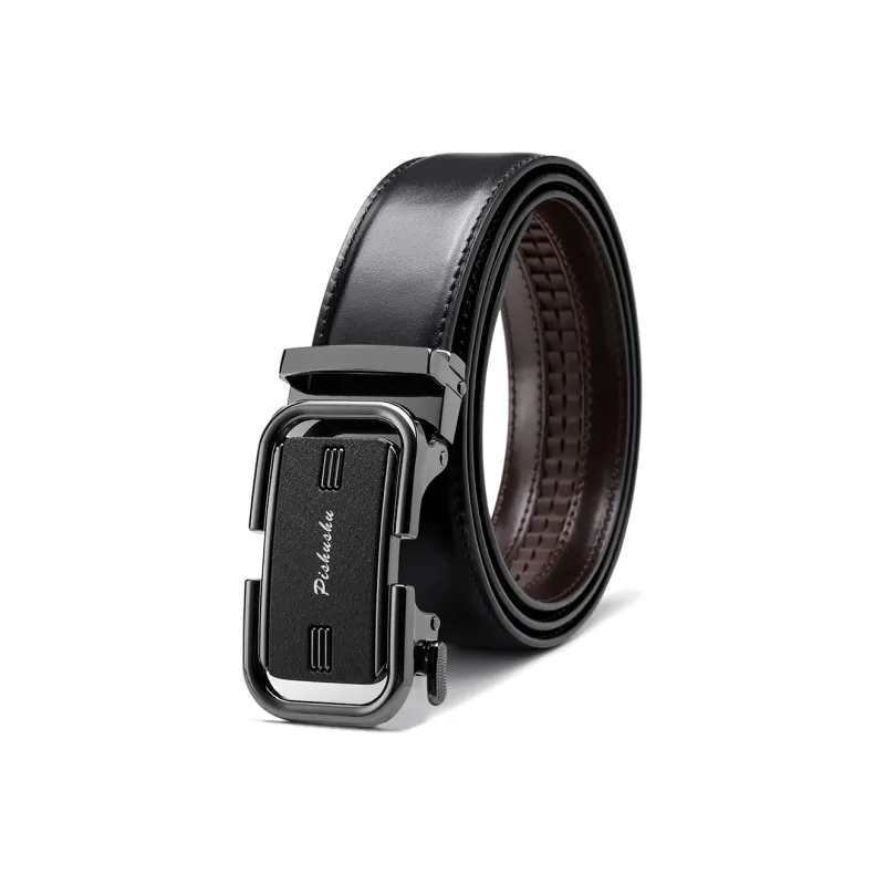 PISHUSHU Leather Belts Men-7