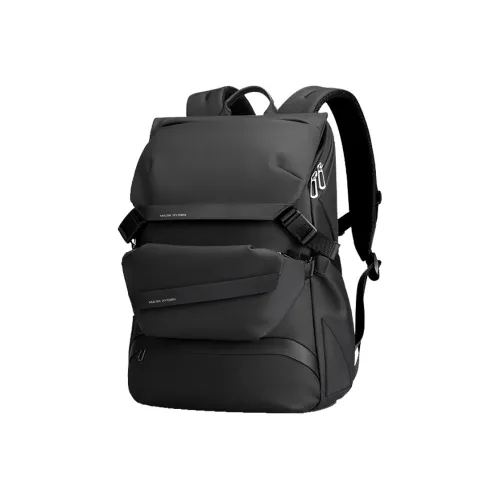 MARK RYDEN Oxford Travel Bag Backpack Men's Elegant Black