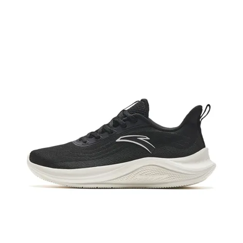 ANTA Running Shoes Women's Low-Top Black/Castle Gray