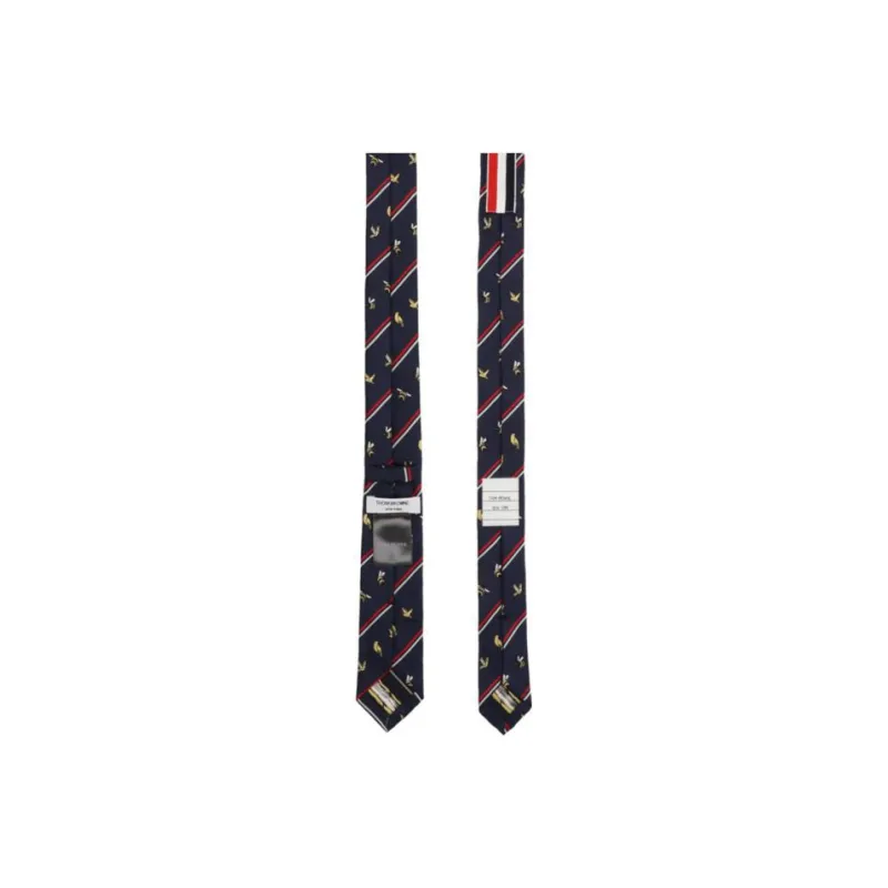 THOM BROWNE Ties Men Blue-1