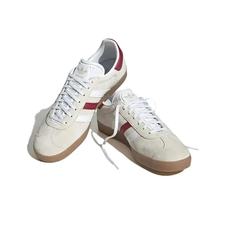 Adidas Gazelle Aluminum Collegiate Burgundy-1