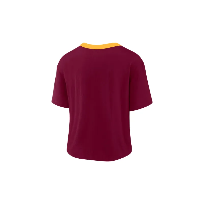 Nike T-Shirts Women's Burgundy-1