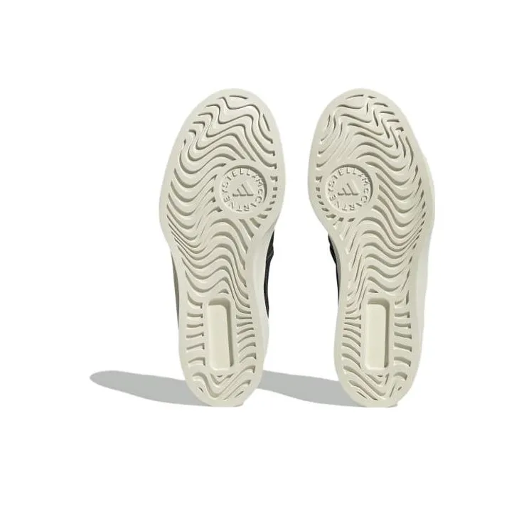 Adidas Court By Stella Mccartney Core Black Off White Cloud White-4