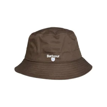 BARBOUR Logo Embroidered Bucket Hat