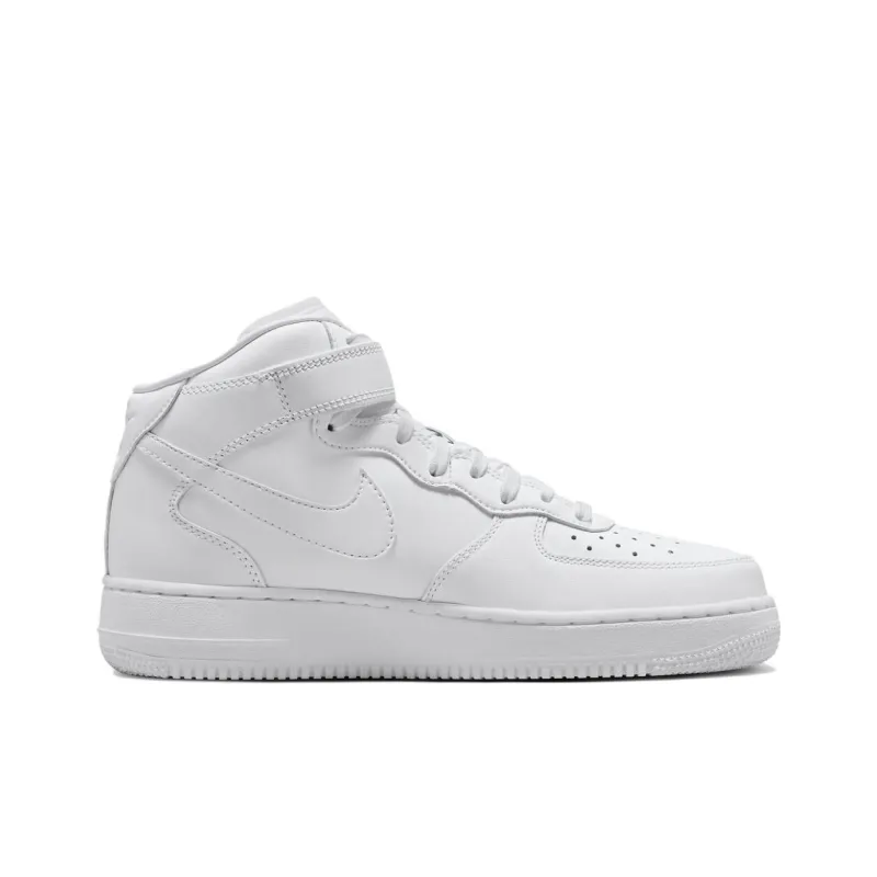 Nike Air Force 1 Mid Fresh Triple White-1