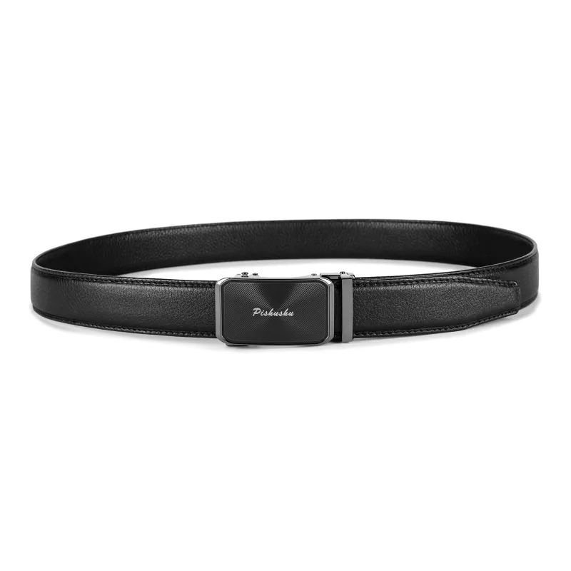 PISHUSHU Leather Belts Men-2