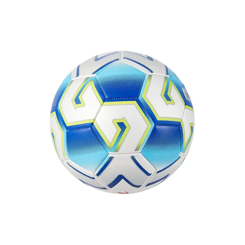 Reebok Size 5 Ball Soccer PVC Machine Stitched Soccer Ball Unisex Blue White-3