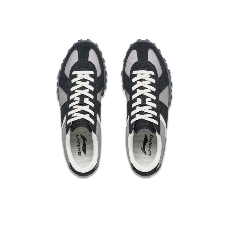LiNing Yunchuan VTNG Anti-Slip And Wear-Resistant Lightweight Low-Top Sports Casual Shoes Women's Black Gray-3