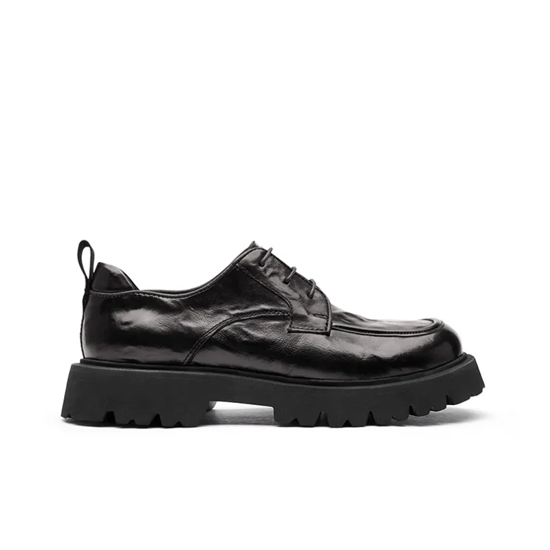 Hautton Jeans Dress Shoes Men's Black-1