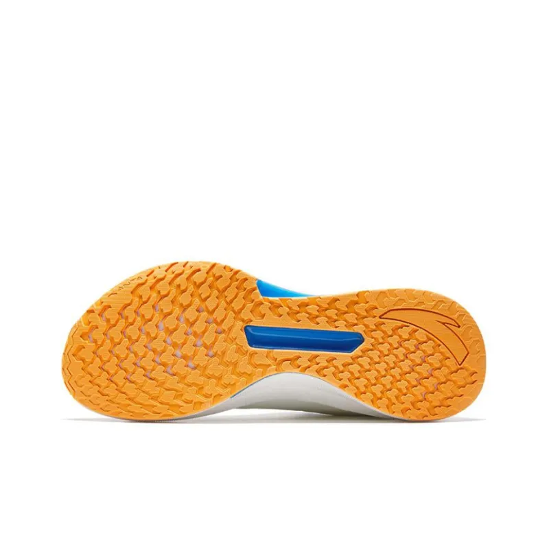 Anta Anti-Slip Wear-Resistant Low-Top Nitrogen Technology Running Shoes Men's White-4