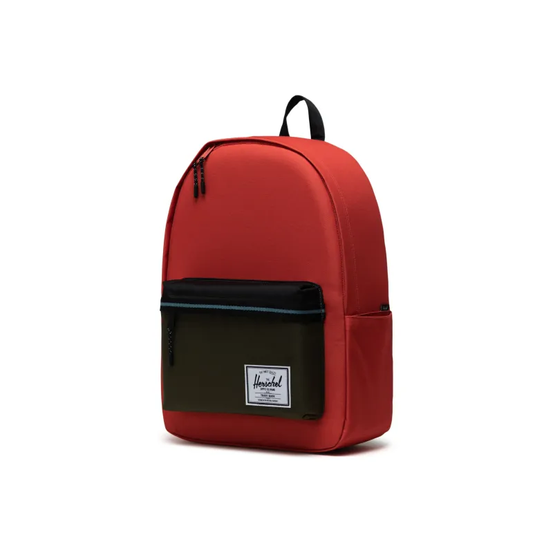Herschel Polyester Backpack Laptop Bag Backpack Extra Large Unisex Chili Red-1
