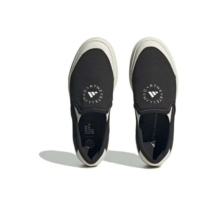 Adidas Court By Stella Mccartney Core Black Off White Cloud White-3