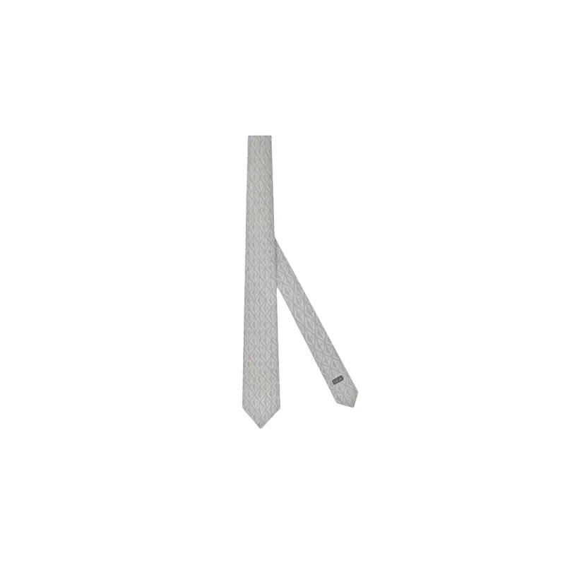 DIOR CD Diamond Ties Men Gray-0