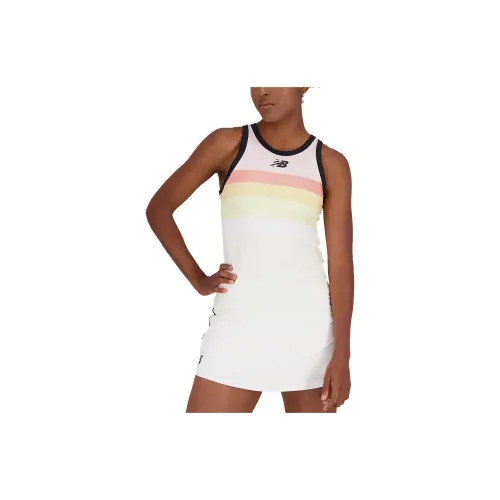 New Balance Printed Novelty Tournament Tank Tops Women's White