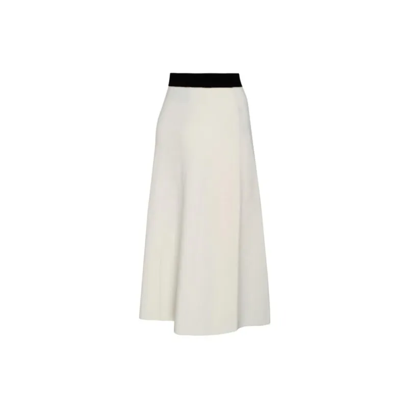 GUCCI SS23 Casual Long Skirt Women's White-1