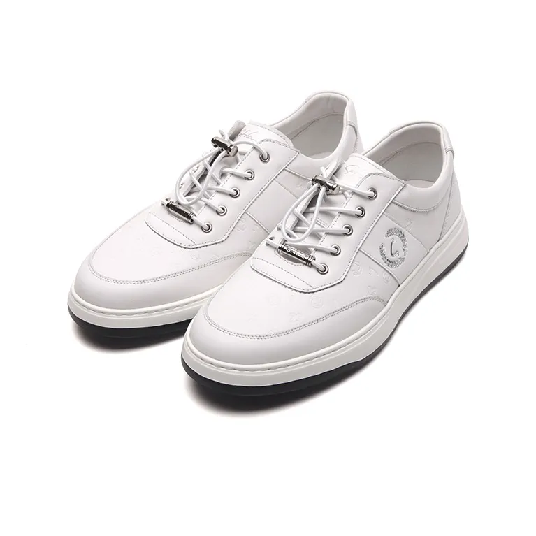Satchi Stylish Skateboarding Shoes Men's White-2