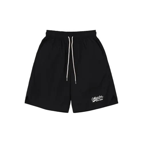 MATCHA STORY Goat Casual Shorts Unisex Black