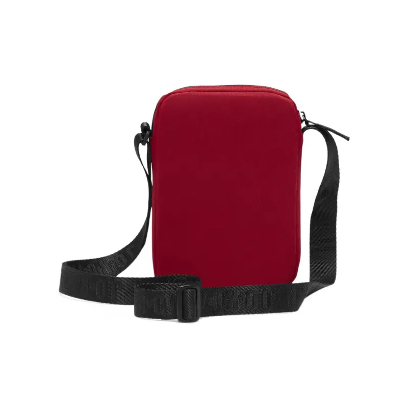 Jordan Cotton Detail Cell Phone Pouch, Shoulder Bag, Crossbody Bag Mini Unisex Red-2