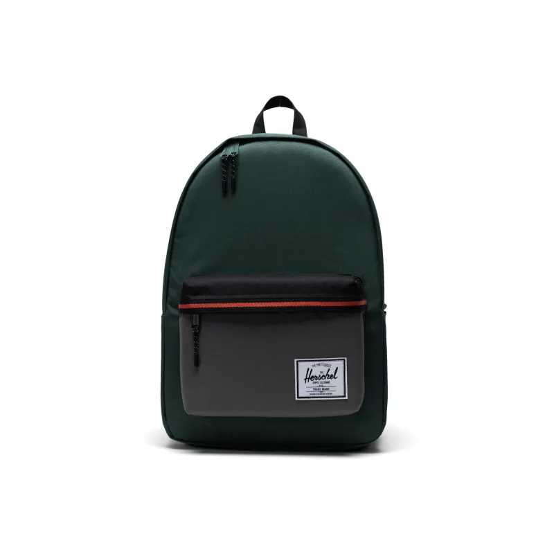 Herschel Polyester Backpack Extra Large Unisex Deep Forest Green-1
