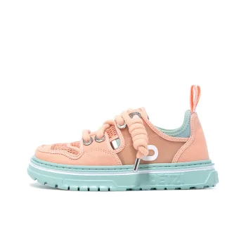 OETZI Stylish Skateboarding Shoes Women's Light Orange