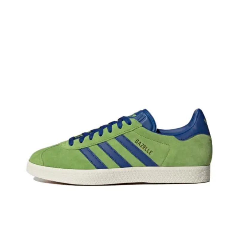 Adidas Gazelle Lime Royal Blue-0